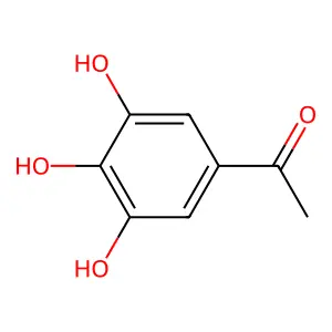 1-(3,4,5-trihydroxyphenyl)ethanone structure