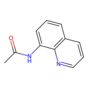N-quinolin-8-ylacetamide structure