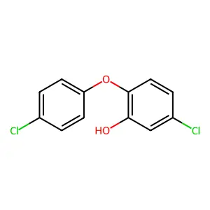 5-chloro-2-(4-chlorophenoxy)phenol structure