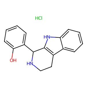 1-(2-Hydroxyphenyl)tetrahydronorharman hydrochloride structure