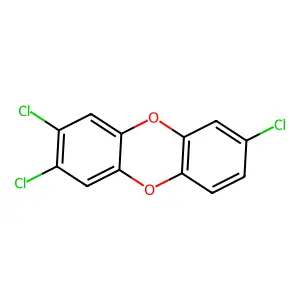 Compound C12H5Cl3O2 structure