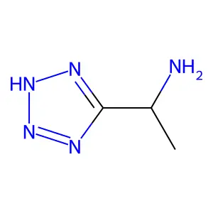1-(2H-1,2,3,4-tetrazol-5-yl)ethan-1-amine structure