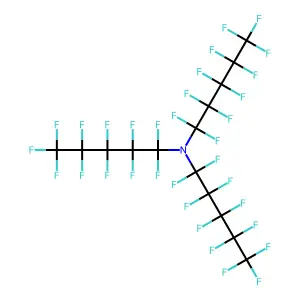 Perfluorotripentylamine structure