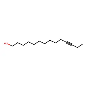 11-Tetradecyn-1-ol structure