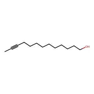 11-Tridecyn-1-ol structure