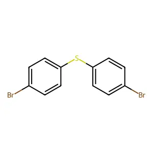 Bis(4-bromophenyl) sulphide structure
