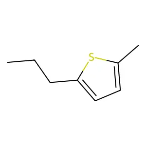 2-METHYL-5-PROPYLTHIOPHENE structure