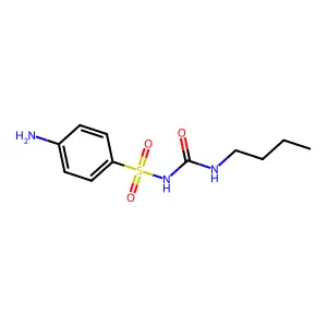Carbutamide structure