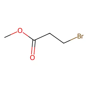 Methyl 3-bromopropanoate structure