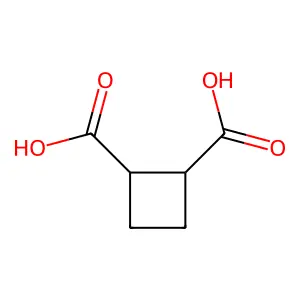 cyclobutane-1,2-dicarboxylic acid structure
