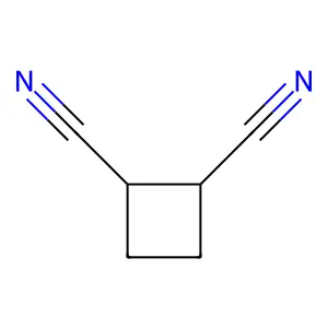 cyclobutane-1,2-dicarbonitrile structure