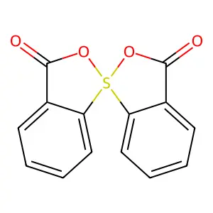 1,1'-spirobi[2,1lambda4-benzoxathiole]-3,3'-dione structure