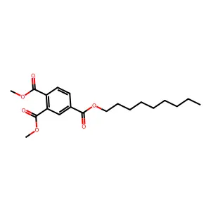 1,2-Dimethyl 4-nonyl 1,2,4-benzenetricarboxylate structure