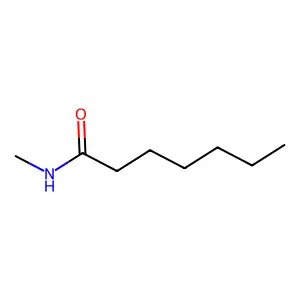 N-methylheptanamide structure