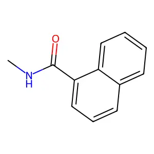 N-methylnaphthalene-1-carboxamide structure