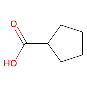 Cyclopentanecarboxylic acid structure