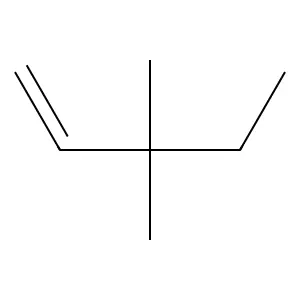 3,3-DIMETHYL-1-PENTENE structure