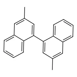 1,1'-Binaphthalene, 3,3'-dimethyl- structure