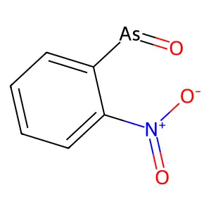 (o-Nitrophenyl)oxoarsine structure