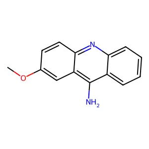 ACRIDINE, 9-AMINO-2-METHOXY- structure
