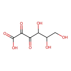 Diketogulonic acid structure