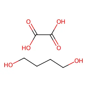 butane-1,4-diol oxalic acid structure