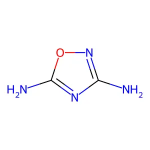 1,2,4-oxadiazole-3,5-diamine structure