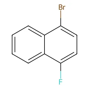 Compound C10H6BrF structure
