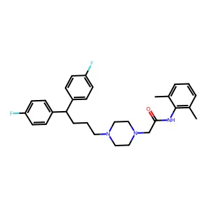 Compound C30H35F2N3O structure