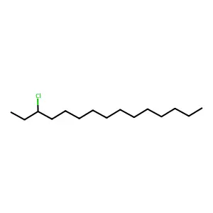 CHLOROPENTADECANE structure