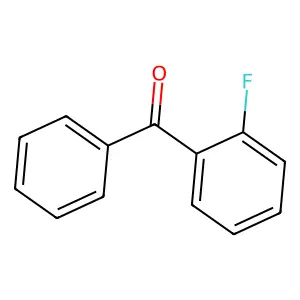 2-Fluorobenzophenone structure