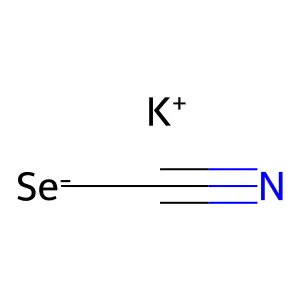 Potassium selenocyanate structure