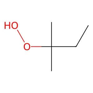 tert-Amyl hydroperoxide structure