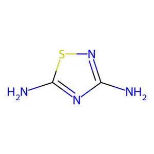 1,2,4-Thiadiazole-3,5-diamine structure