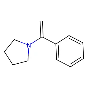 1-(1-Phenylvinyl)pyrrolidine structure