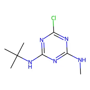 Compound C8H14ClN5 structure