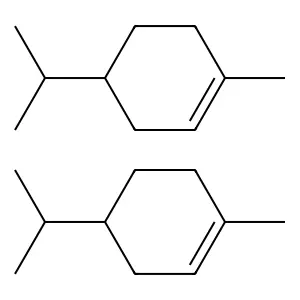p-Menth-1-ene dimer structure