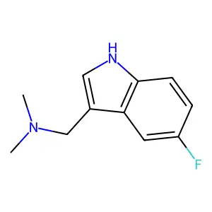5-Fluorogramine structure