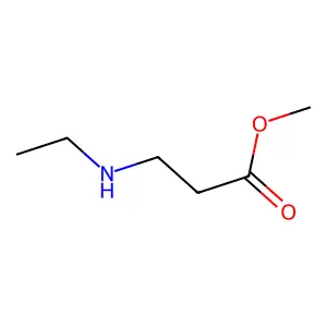 methyl 3-(ethylamino)propanoate structure