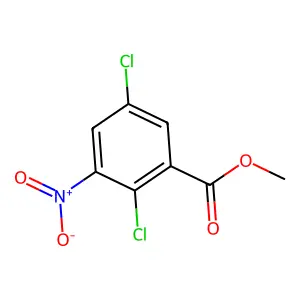 METHYL 2,5-DICHLORO-3-NITROBENZOATE structure