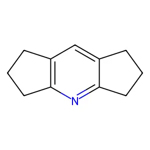 1,2,3,5,6,7-hexahydrodicyclopenta[b,e]pyridine structure