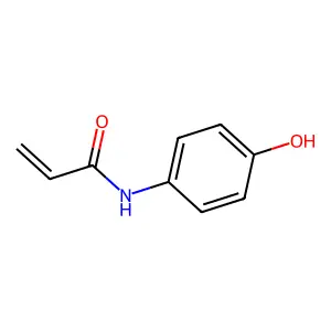 N-(4-Hydroxyphenyl)acrylamide structure