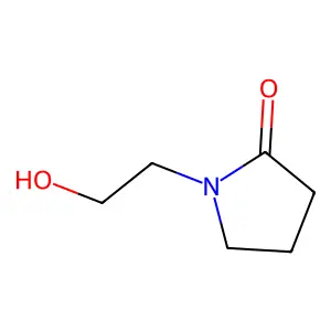 1-(2-Hydroxyethyl)pyrrolidin-2-one structure