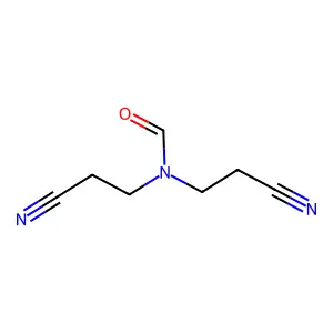N,N-Bis(2-cyanoethyl)formamide structure