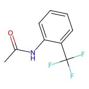 N-[2-(trifluoromethyl)phenyl]acetamide structure