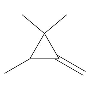 1,1,2-Trimethyl-3-methylenecyclopropane structure