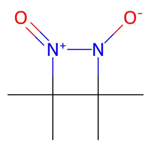 1,2-Diazete, 3,4-dihydro-3,3,4,4-tetramethyl-, 1,2-dioxide structure