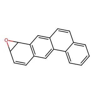Benzanthracene-8,9-oxide structure