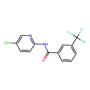 N-(5-Chloro-2-pyridinyl)-3-(trifluoromethyl)benzamide structure