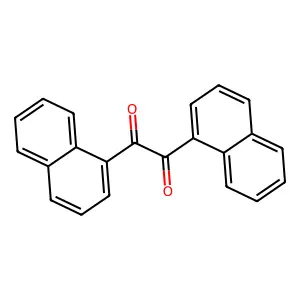 1,2-di(naphthalen-1-yl)ethane-1,2-dione structure